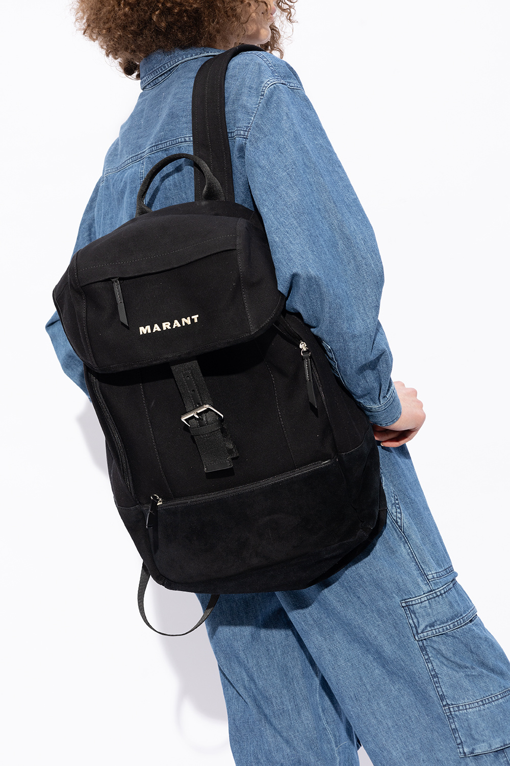 Black Troy backpack with logo Isabel Marant Could you see yourself buying or wearing one of these mini belt bags SchaferandweinerShops Spain